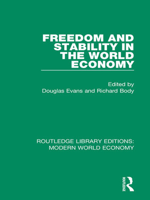 cover image of Freedom and Stability in the World Economy
